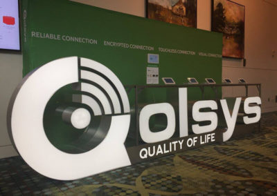 Qolsys | Channel Letters | Graphik Display & Sign