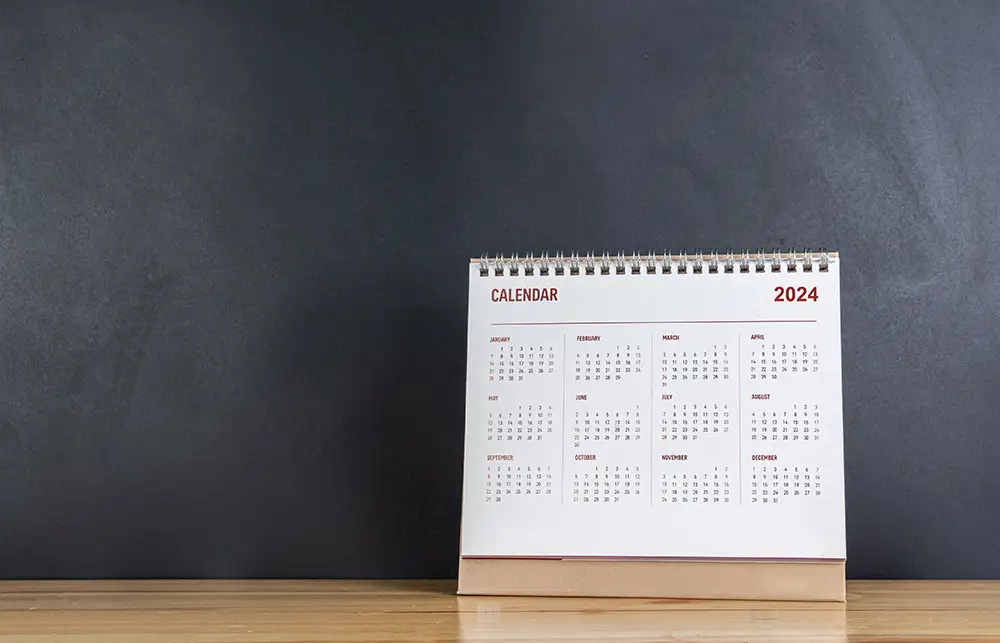 Custom Desktop Calendar