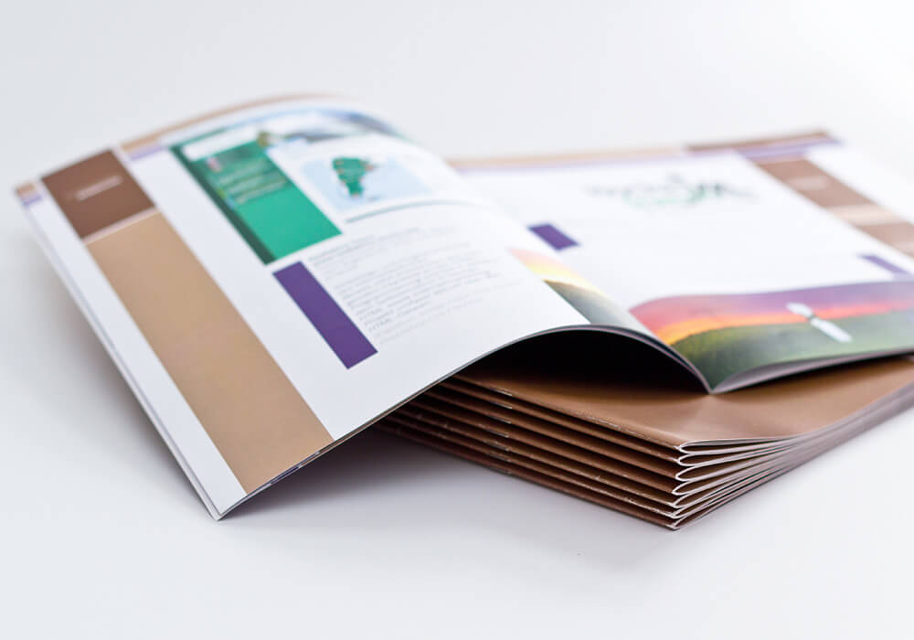 Stacked Printed Booklets
